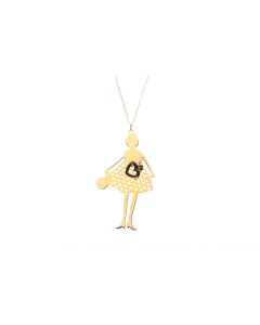 Collana Coco in love gold 03n